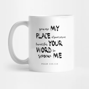 PSALM 119 114 Mug